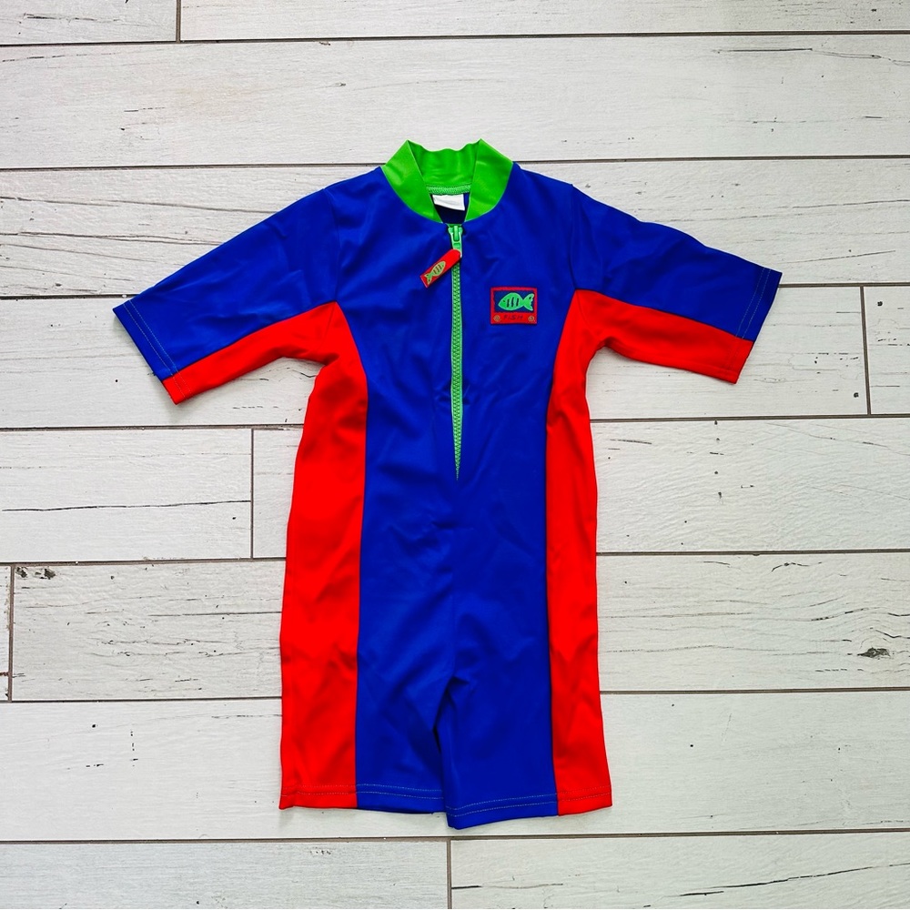 NWOT Boots Colorblock Rashguard Size 1.5-2 Years - Picture 2 of 5